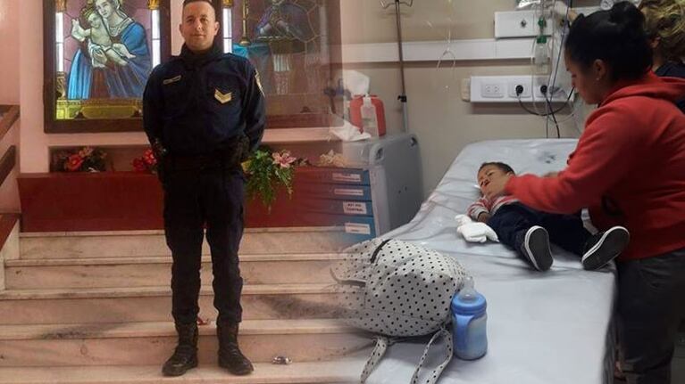 Matías pasaba por el lugar de casualidad y fue el milagro que Yago necesitaba.