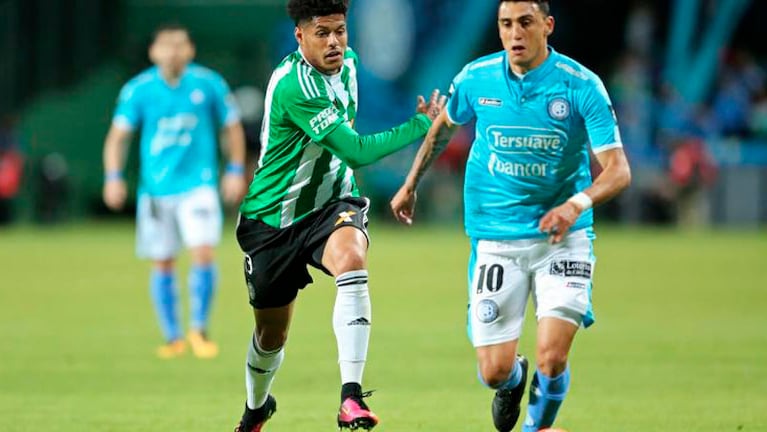 Matías Suárez jugó 16 partidos y convirtió un solo gol en Belgrano.