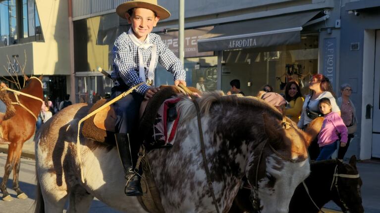 Matías tenía el caballo desde hace tres años.