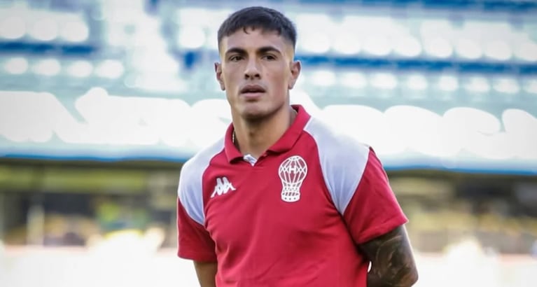 Matías Tissera, el jugador de Huracán acusado por intento de extorsión.