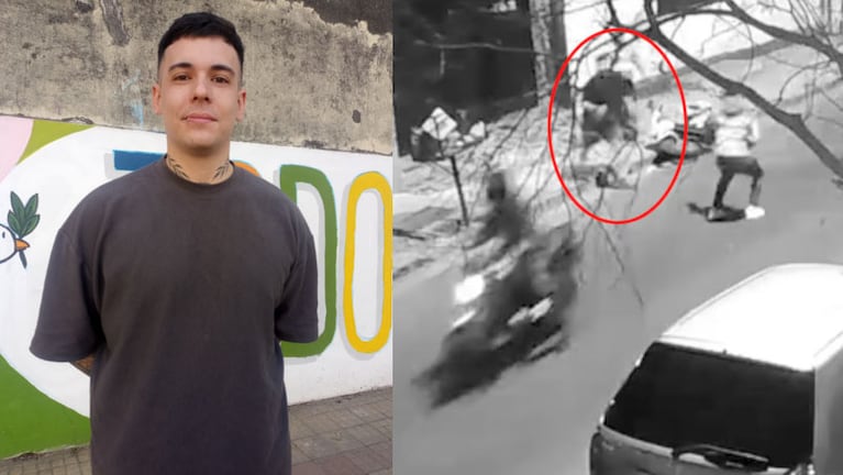 Mauricio, el "héroe" de barrio Pueyrredón que salvó a un delivery de un robo.