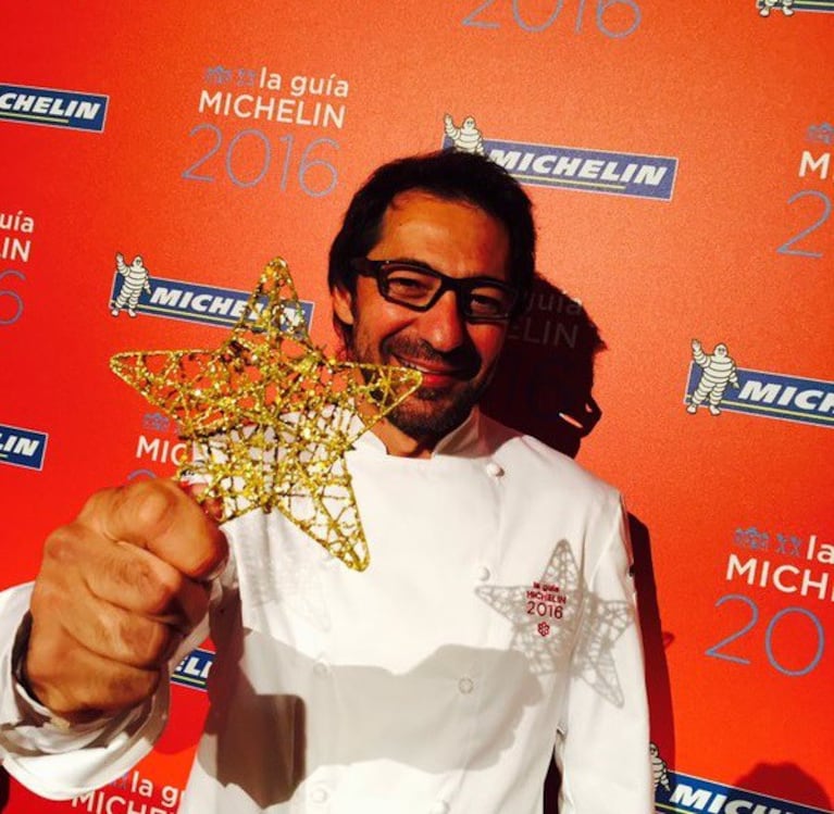 Mauricio Giovanini egresó de Azafrán y logró una medalla Michelin.