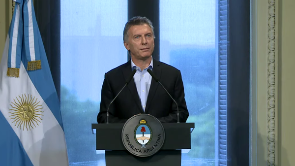 Mauricio Macri brindó su primera conferencia de prensa del 2017.