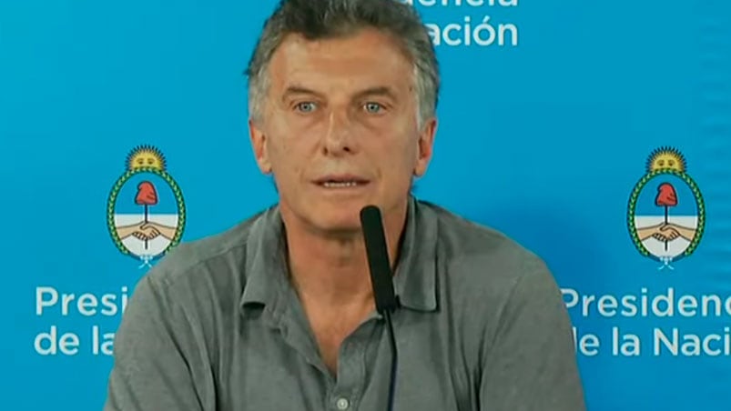 Mauricio Macri brindó una conferencia desde Chapadmalal.