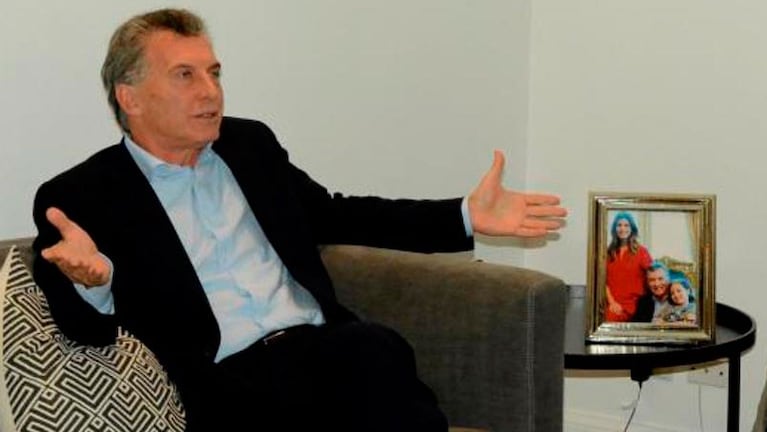 Mauricio Macri dio una entrevista en la previa del encuentro con Rajoy.