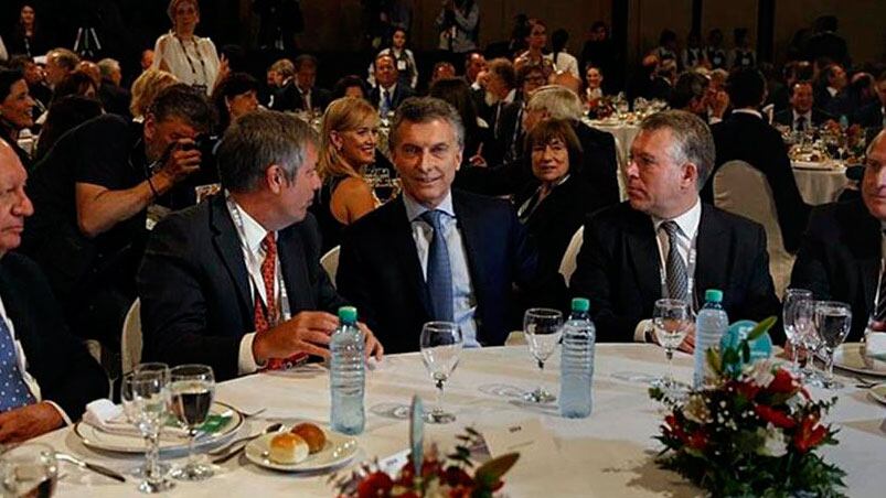 Mauricio Macri en el coloquio de IDEA.