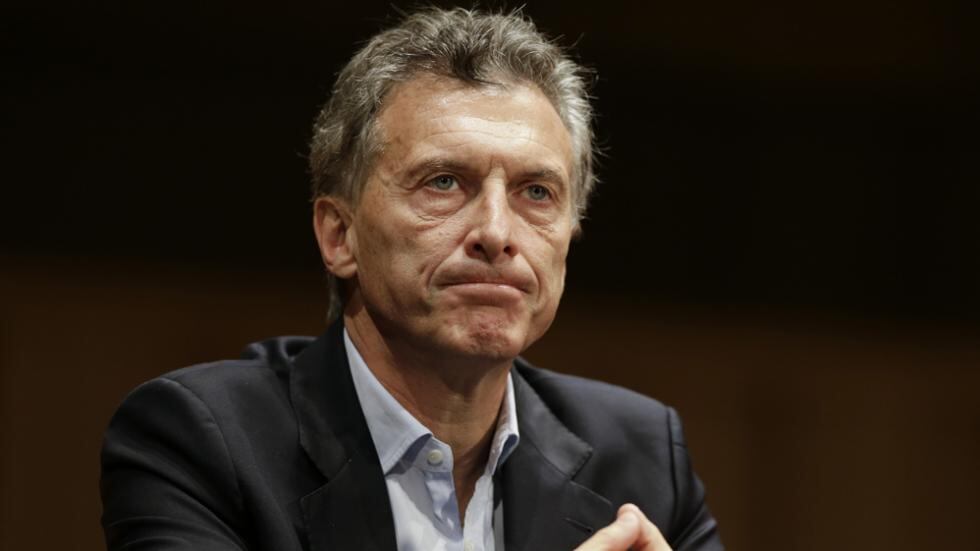 Mauricio Macri, en medio de un difíicil año electoral.