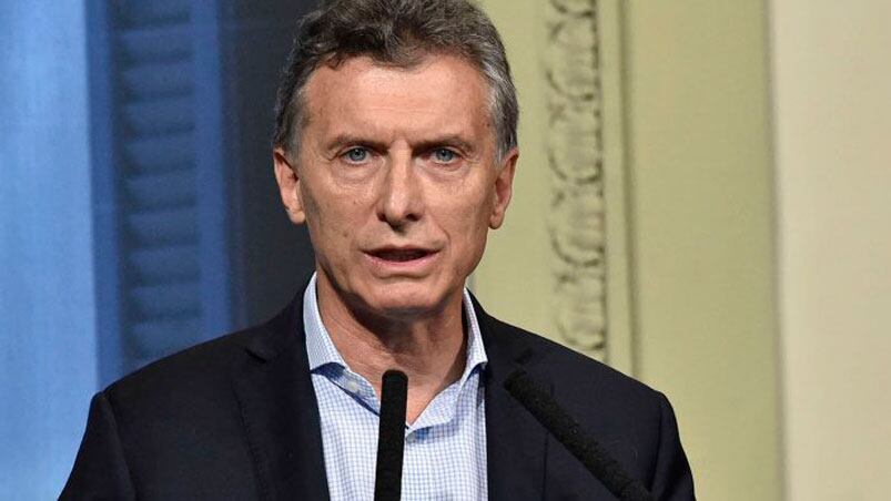 Mauricio Macri habló en Casa de Gobierno sobre la inflación. 