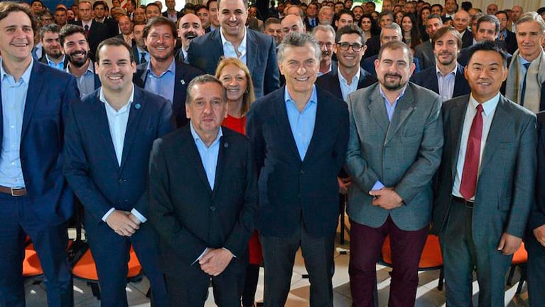 Mauricio Macri habló en un encuentro de empresarios comprometidos a invertir en investigación.