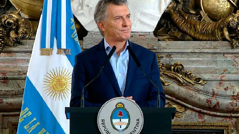 Mauricio Macri hizo referencia a la "tormenta económica" que estamos viviendo.