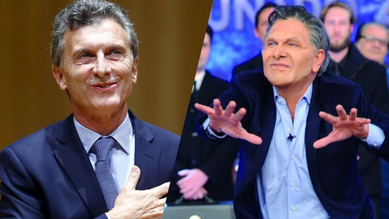 Mauricio Macri respondió sobre la imitación de Fredy Villarreal.