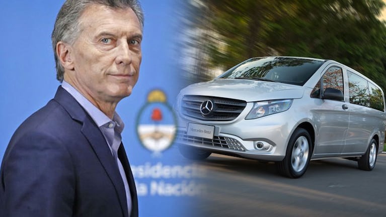 Mauricio Macri se trasladará en un nuevo vehículo blindado.