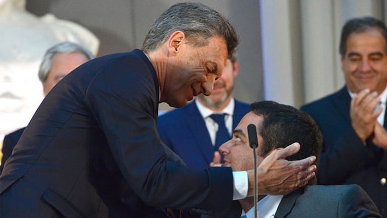 Mauricio Macri y Jorge Triaca.