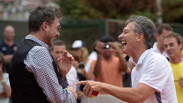 Mauricio Macri y Marcelo Tinelli se reunieron para hablar de las elecciones de AFA. 