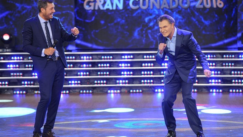 Mauricio y Marcelo se amigaron en el estudio de Showmatch.