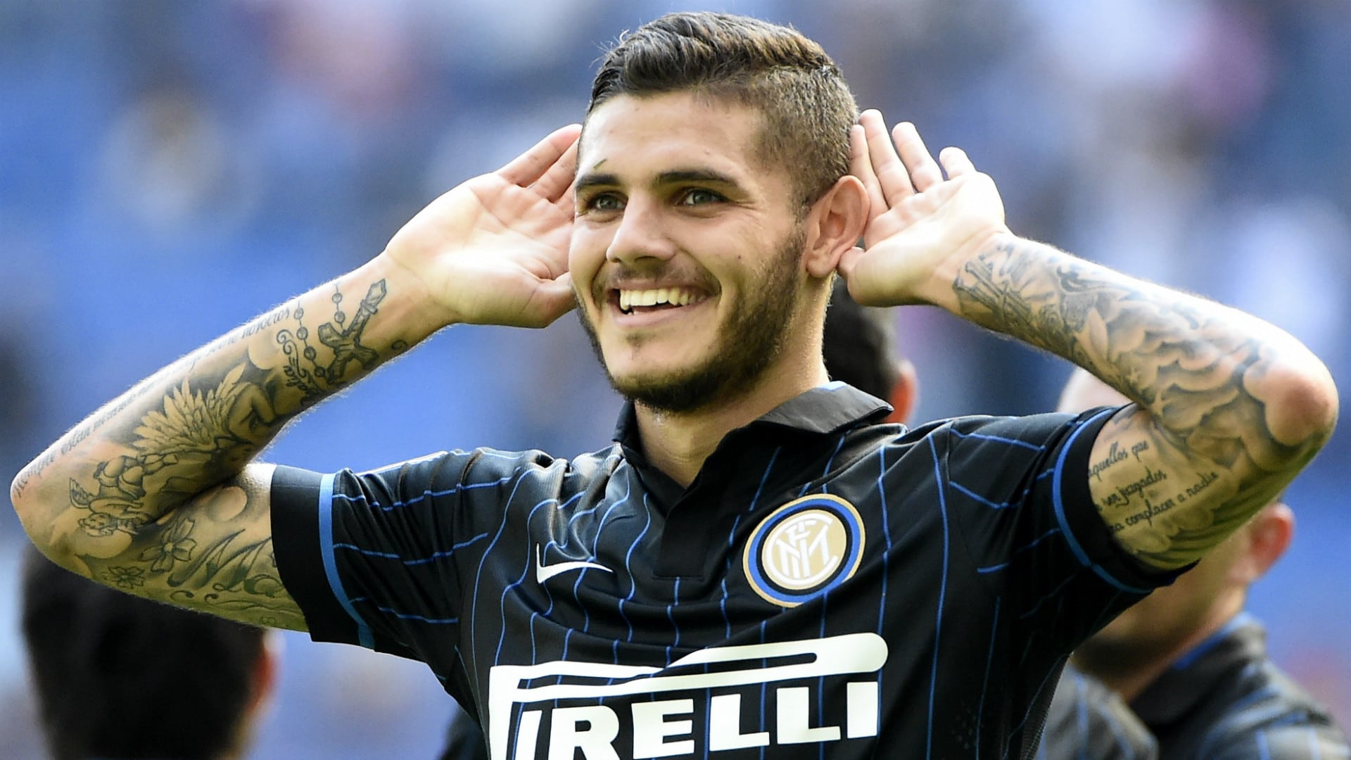 Mauro Icardi, cada vez más tatuado en honor a sus amores.