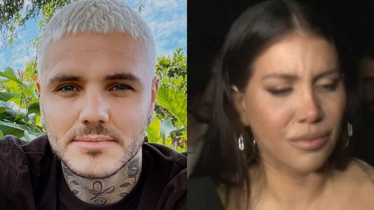 Mauro Icardi fue desalojado de la casa que le había prestado Wanda Nara (Foto: Instagram/mauroicardi-captura Eltrece)