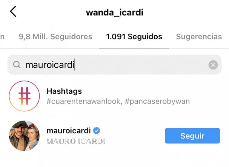 Mauro Icardi reabrió su Instagram, publicó fotos y Wanda Nara sorprendió con un gesto