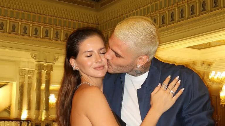 Mauro Icardi y la China Suárez.