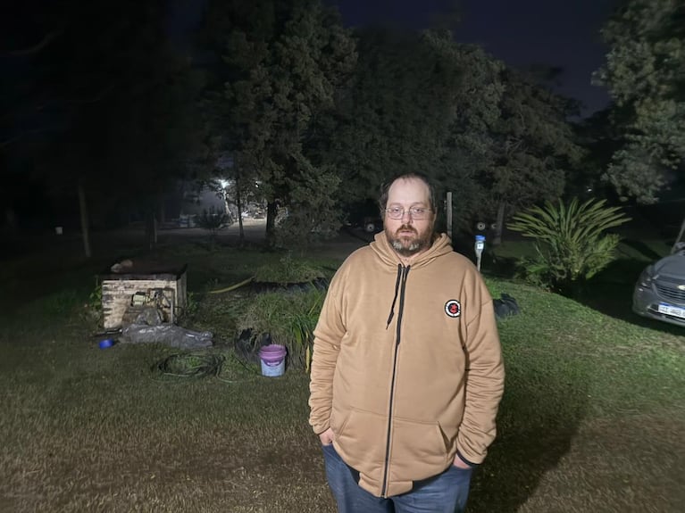 Maximiliano sufrió el violento robo comando.