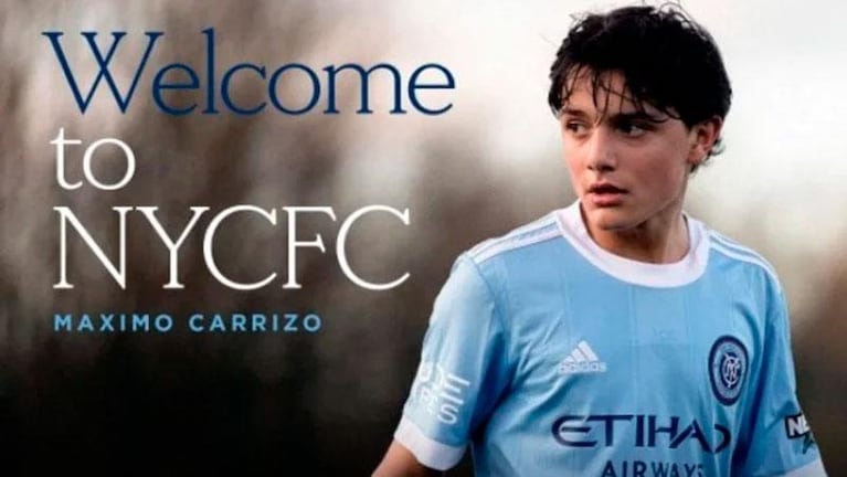 Máximo Carrizo, el adolescente de padres argentinos que firmó contrato con un equipo de la MLS