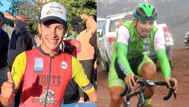 Máximo Cornejo y Rodrigo Silva murieron en el choque en avenida Armada Argentina.