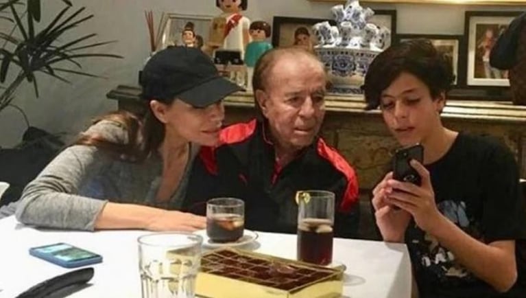 Máximo, el hijo menor de Menem, apuntó contra Zulemita: “Nunca pude estar solo con él"