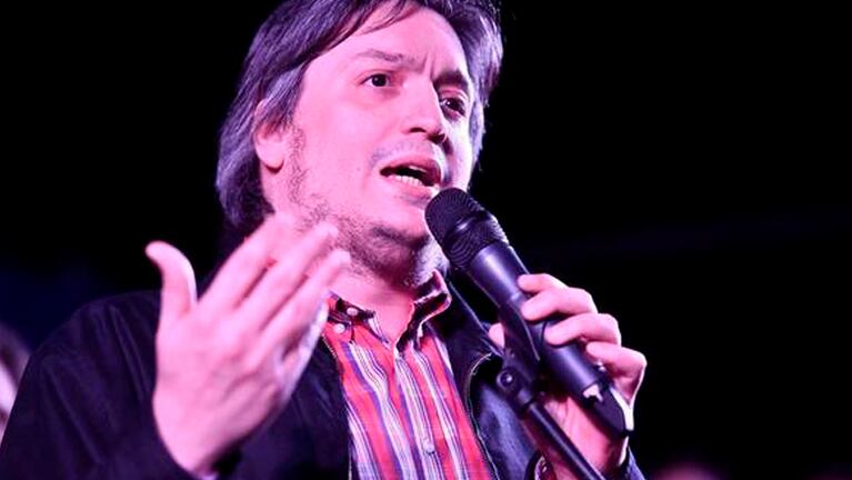 Máximo en un acto en Florencio Varela.