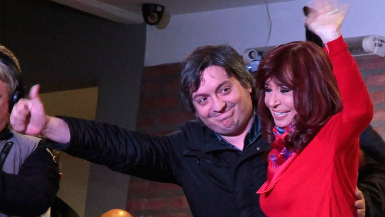 Máximo negó el posible retiro de Cristina Kirchner. 