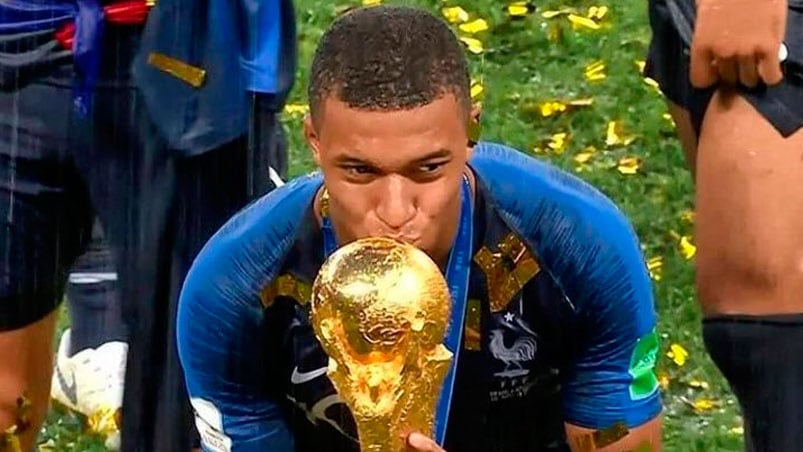 Mbappé, la gran figura de Francia.