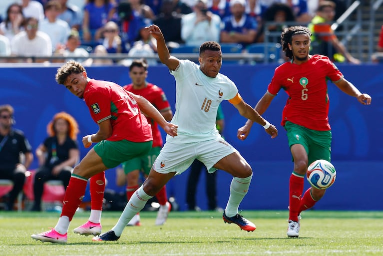 Mbappé, la máxima figura de Francia. REUTERS/Jeenah Moon