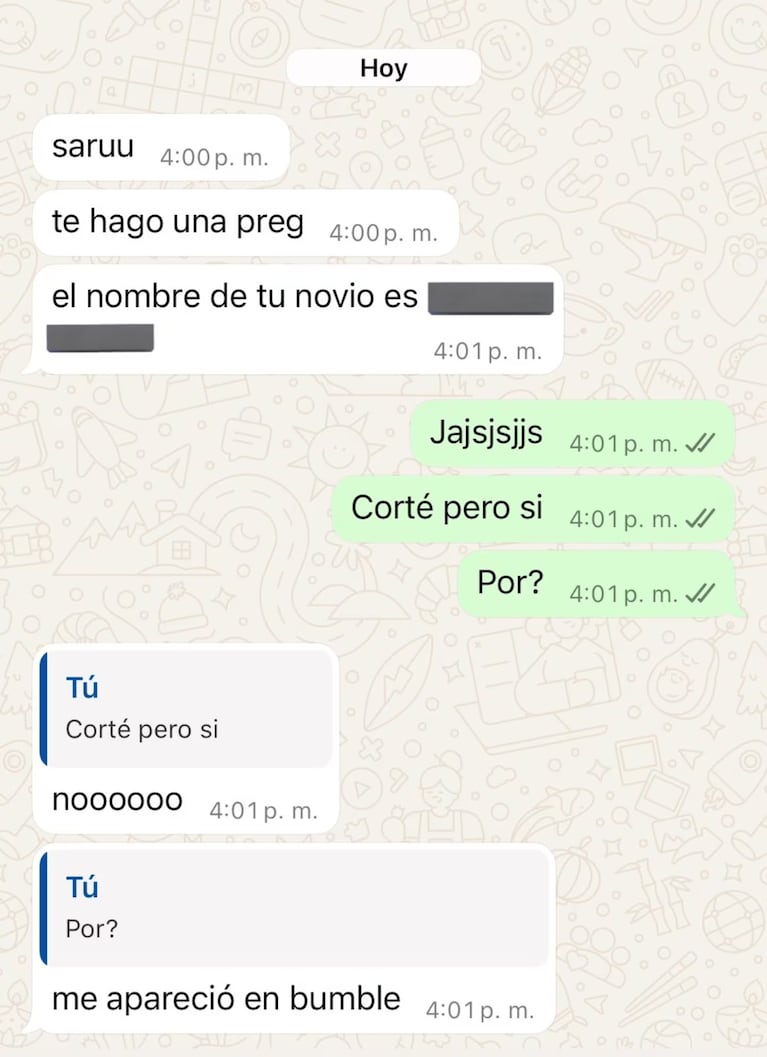 “Me apareció…”: cortó con el novio y un día después recibió el mensaje menos pensado