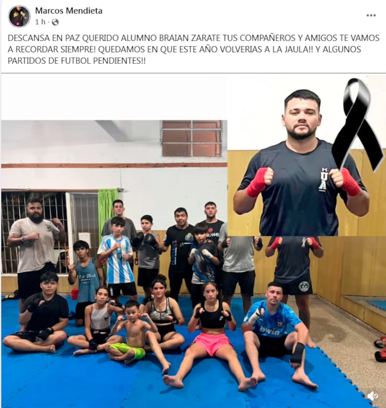 “Me dejaste destruido”: la sentida despedida al joven que murió embestido por un auto en el Rally Sudamericano