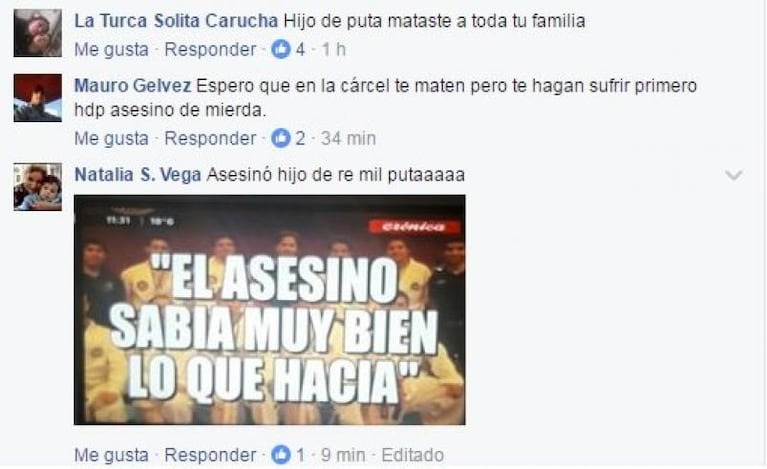 "Me hicieron sacar", dijo el autor de la masacre de Mendoza