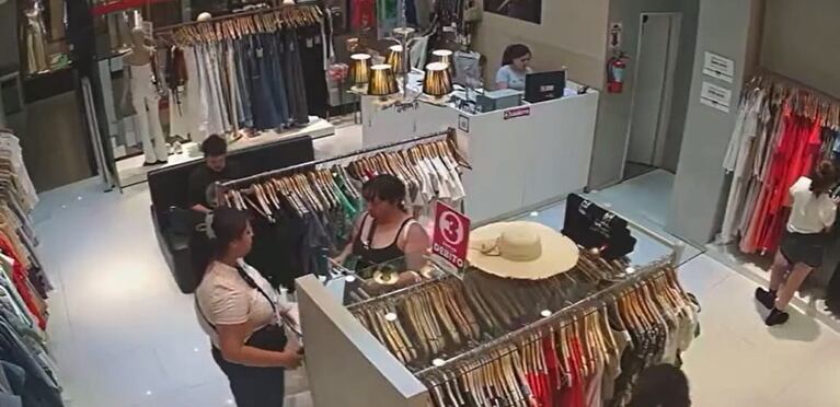 Mecheras en acción en Córdoba.