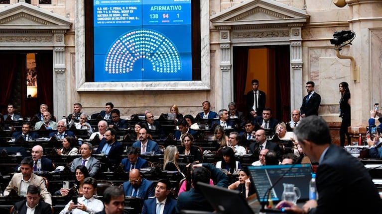 Media sanción en diputados.