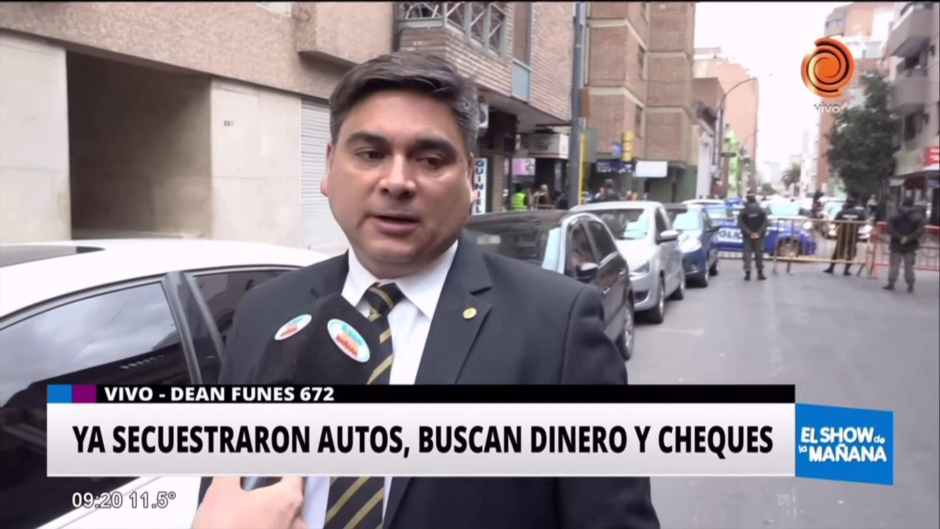 Megaoperativo en Luz y Fuerza de policía y gendarmería