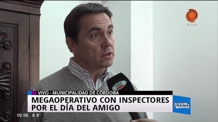 Megaoperativo municipal por el Día del Amigo