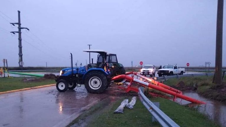 Mejoran las condiciones en Marcos Juárez, pero aún hay 15 familias evacuadas