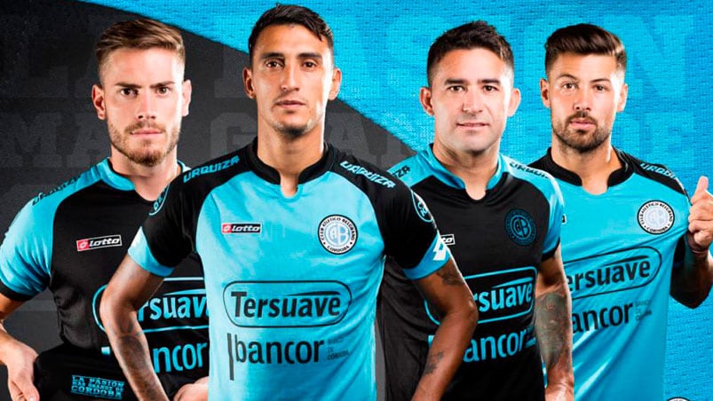 Melano, Suárez, Bieler y Lértora ya se probaron la pilcha.