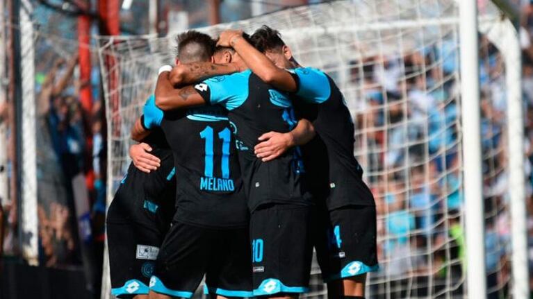 Melano, Suárez y Lértora repetirán titularidad en Belgrano. Foto: Lucio Casalla / ElDoce.tv.