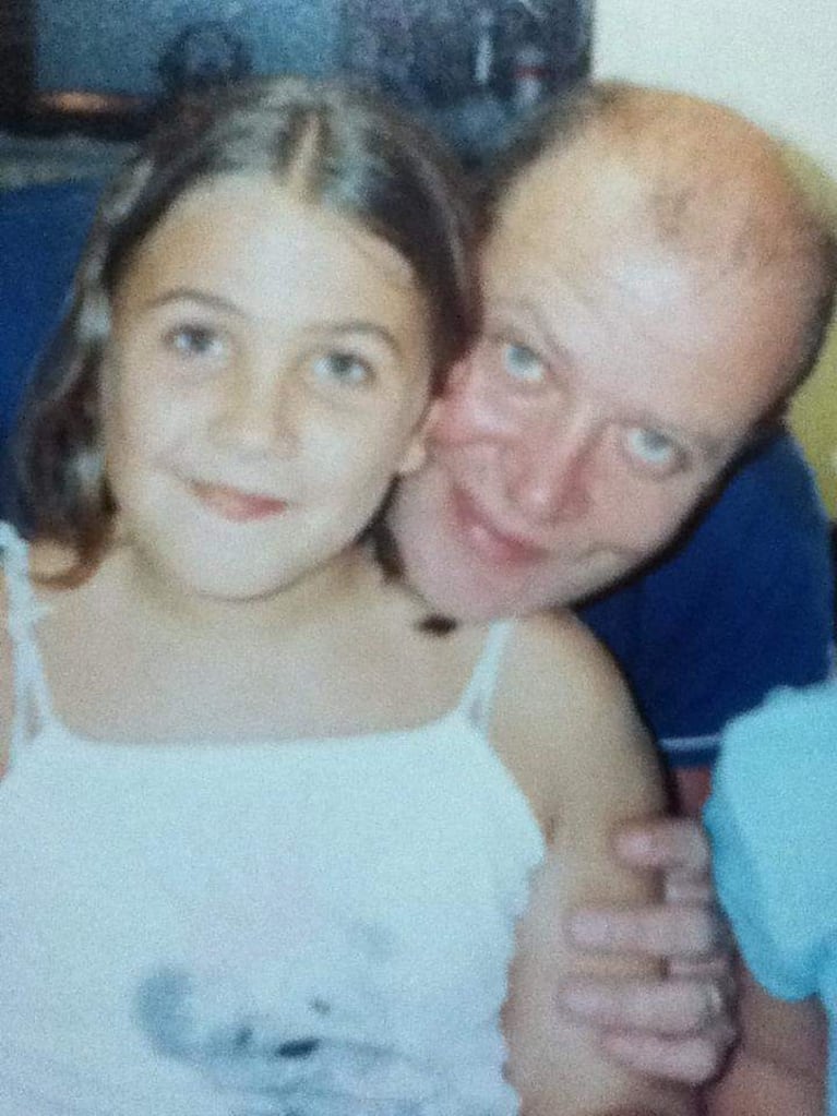Melín y su padre: álbum familiar.