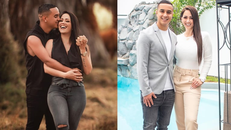 Melissa Klung y Jesús Barco están juntos hace cuatro años.