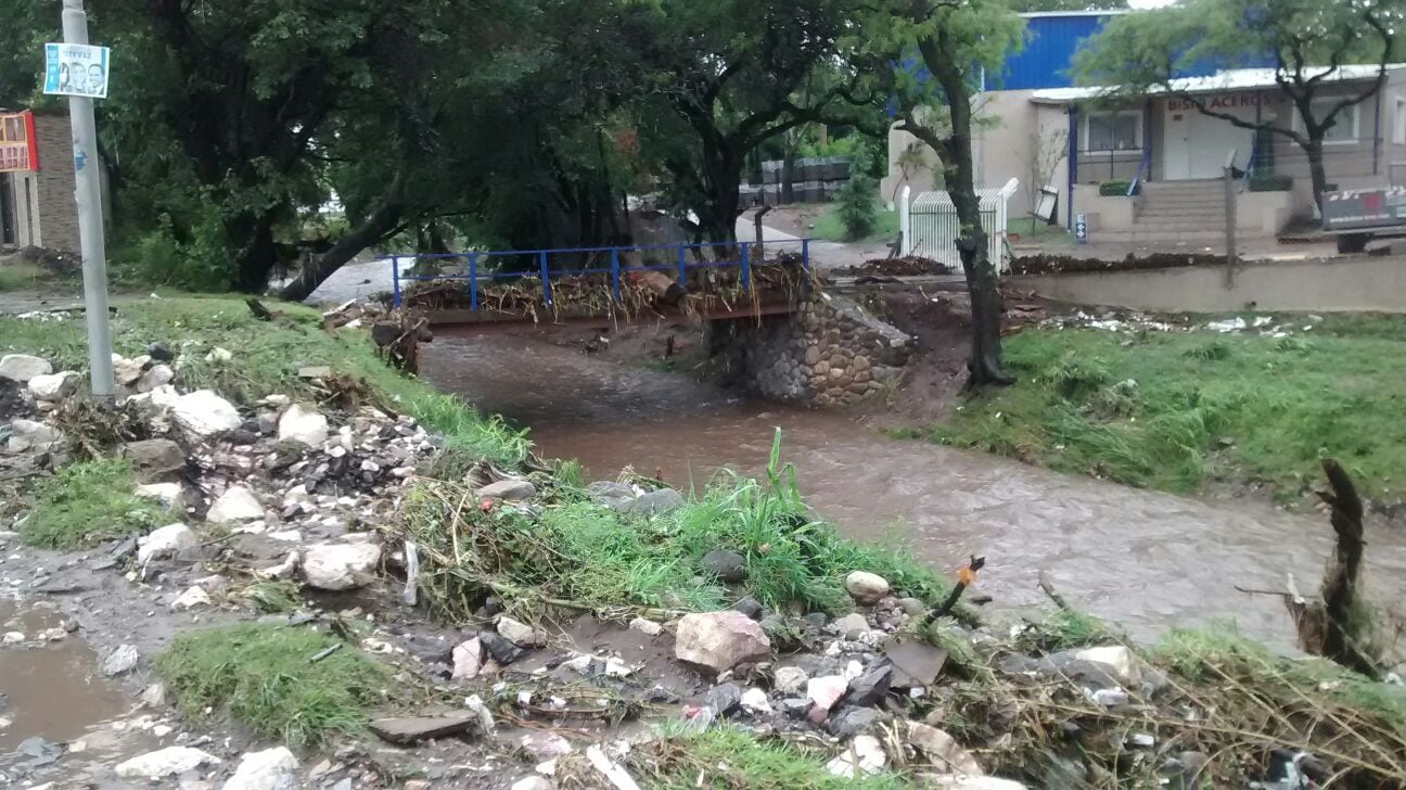 Mendiolaza después de la tormenta.  Foto: Fernando Melo