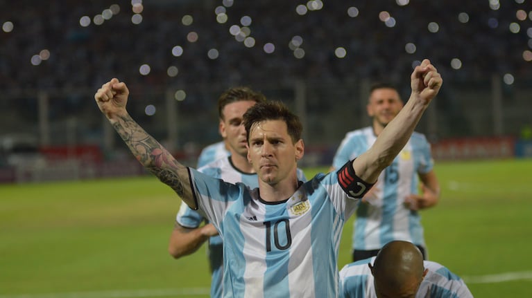Messi brilló en Córdoba en 2016. Foto: Lucio Casalla / ElDoce