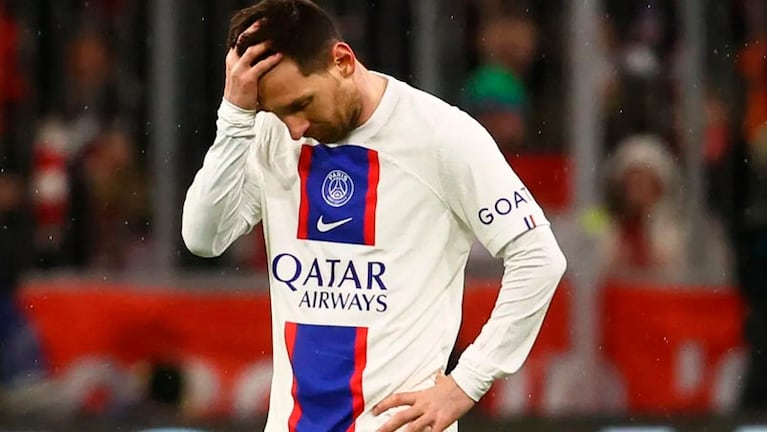 Messi, cada vez más lejos del PSG.