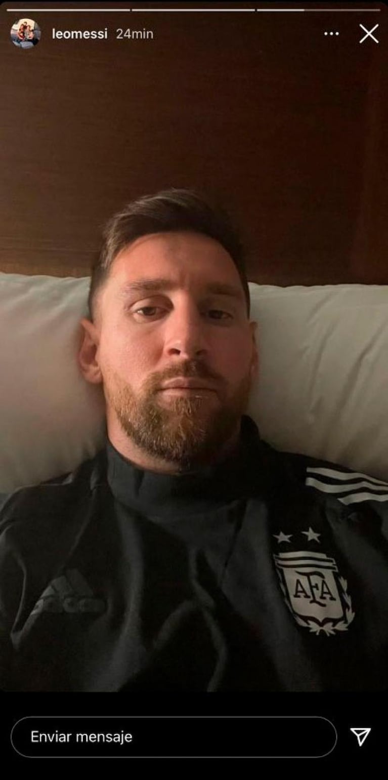 “Messi CM”: la genial foto que Leo publicó en plena medianoche y es tendencia