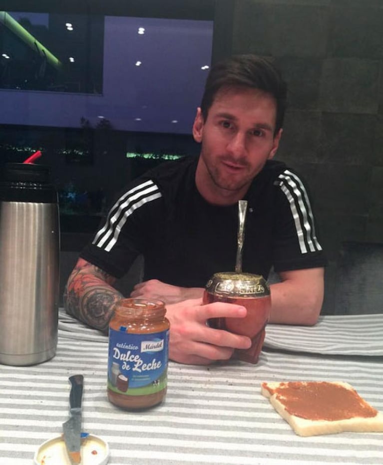 Messi compartió una foto que demuestra su amor por Argentina