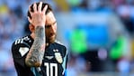 Messi debutó con altibajos en Rusia.