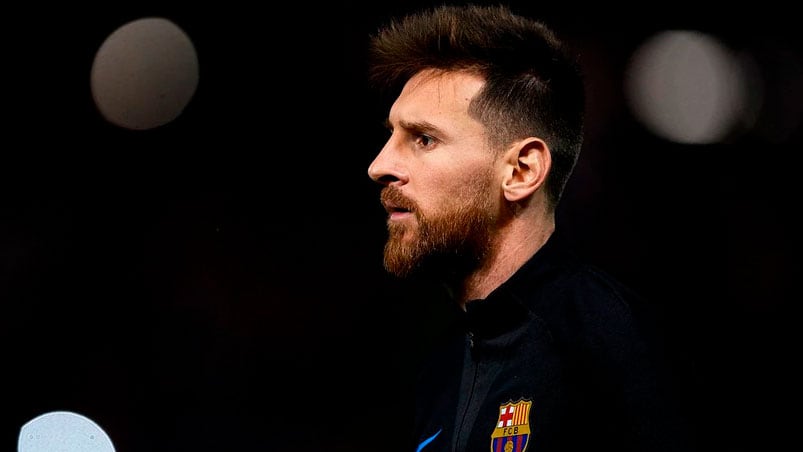 Messi dejó un galardón en el vestuario del Camp Nou.